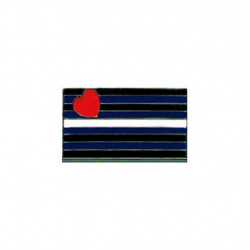 Pin Leather Pride Flag (T1056)