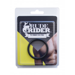 RudeRider Fix Rubber Cock Ring Thin (T6225)