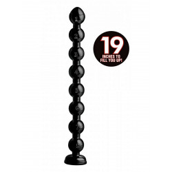 Hosed Beaded Thick Anal Snake 19inch (T6578)