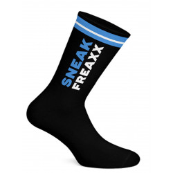 Sneak Freaxx Blue White Socks Black One Size (T7649)