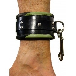 Rude Rider Ankle Cuffs with Padding Leather Camo (Set of 2) One Size (T7358)