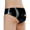 Fetisso Slip with Condom Underwear Black (T3568)