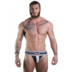 GBGB Dexter Jock Underwear Jockstrap Navy/White (T7053)