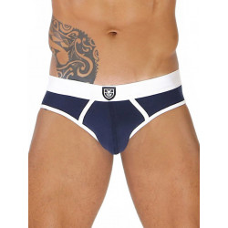 ToF Paris Alpha Brief Underwear Navy Blue/White (T7940)