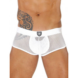 ToF Paris Bulge Mesh Boxers Underwear White (T7900)