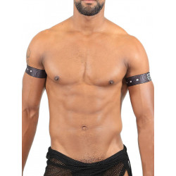 TOF Biceps 2 Bands Belt Black (T7542)