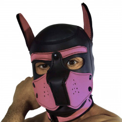 Rude Rider Neoprene Puppy Hood Pink (T7278)