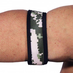 Rude Rider Neoprene Puppy 2 Biceps Straps Camo (T7263)