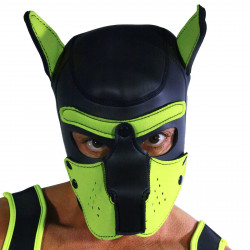 Rude Rider Neoprene Puppy Hood Yellow (T7272)