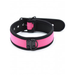 Rude Rider Neoprene Puppy Collar Pink (T7470)