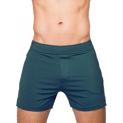 Supawear Nexus Running Shorts Dark Green (T8103)