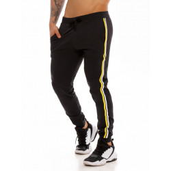 JOR Paris Long Pant Black/Yellow/White (T8292)