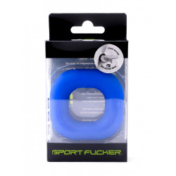 Sport Fucker Liquid Silicone Big Boner Ring Blue (T8338)