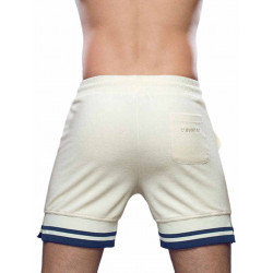 Supawear Terry Toweling Shorts Off White (T8392)