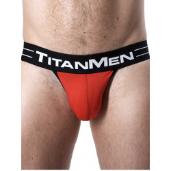 TitanMen Jockstrap Underwear Black/Red (T8390)