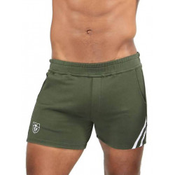 TOF Paris Shorts Khaki/White (T8423)