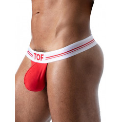 ToF Paris French Stringless Thong Underwear Red (T8485)