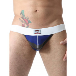 GBGB Axel Jockstrap Underwear White/Royal/Gray (T6070)