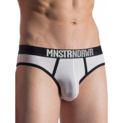 Manstore Bungee Brief M811 Underwear White (T5922)