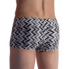 Olaf Benz Beachpants BLU1856 Swimwear ZigZag Black/White (T6368)