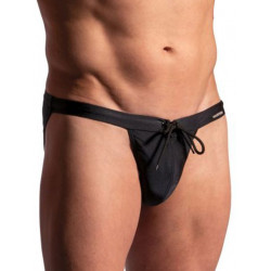 Manstore Beach Micro Tanga M2236 Swimwear Black (T8517)