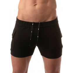 ToF Paris Cargo Shorts Black (T8425)