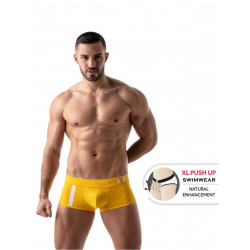 ToF Paris XL Push-Up Swim Trunks Swimwear Yellow (T8454)