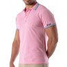 TOF Patriot Polo T-Shirt Pink (T8664)