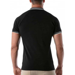 ToF Paris Patriot Polo T-Shirt Black (T8666)