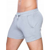 Supawear Jersey Shorts Grey White (T8729)
