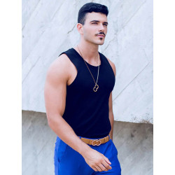 2Eros Peruvian Tank Top Black (T8760)