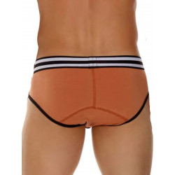 JOR Varsity Brief Underwear Orange/Black (T8789)