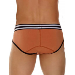 JOR Varsity Brief Underwear Orange/Black (T8789)