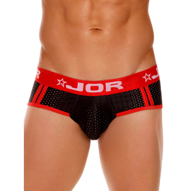 JOR Electro Brief Underwear Black/Red (T8805) JOR Electro Brief Underwear Black/Red (T8805)
