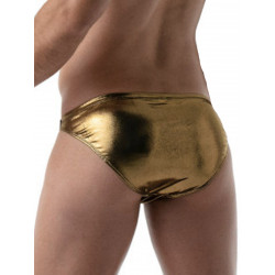ToF Paris Metal Mini Slip Underwear Gold (T8850)