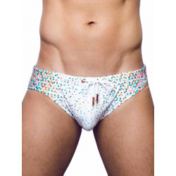 2Eros Print Swim Briefs V10 Moana (T8942)