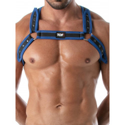 TOF Neoprene Harness Blue/Black One Size (T8967)