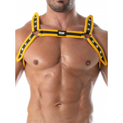 TOF Neoprene Harness Yellow/Black One Size (T8970)