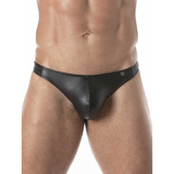 TOF Fetish Swim Thong Swimwear Black (T9006)