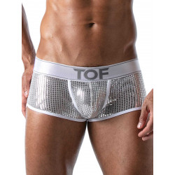 TOF Star Trunk Underwear Silver/White (T9001)