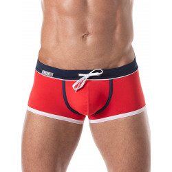 ToF Paris Holidays Swim Trunk Swimwear Red/Navy (T9106)