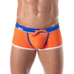 ToF Paris Holidays Swim Trunk Swimwear Orange/Royal (T9109)