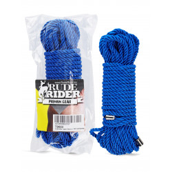 Rude Rider Rope 5mm x 10m Polyester Blue (T9053)