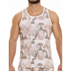 JOR Woodland Tank Top T-Shirt Printed (T9301)