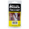 Rude Rider Fat Stretchy Cock Ring Jelly Blue (T9210)