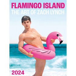 Flamingo Island By Zach Lynch 2024 Calendar (M1070)