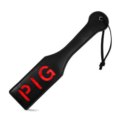 RudeRider Pig Soft-Paddle Black/Red (T9067)