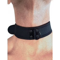 Rude Rider Neoprene Puppy Collar Black (T7264)