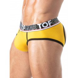ToF Paris Champion Backless Brief Underwear Yellow (T9356)