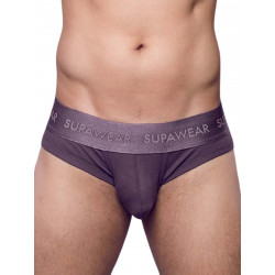 Supawear Ribbed Brief Underwear Peppercorn (T9399)
